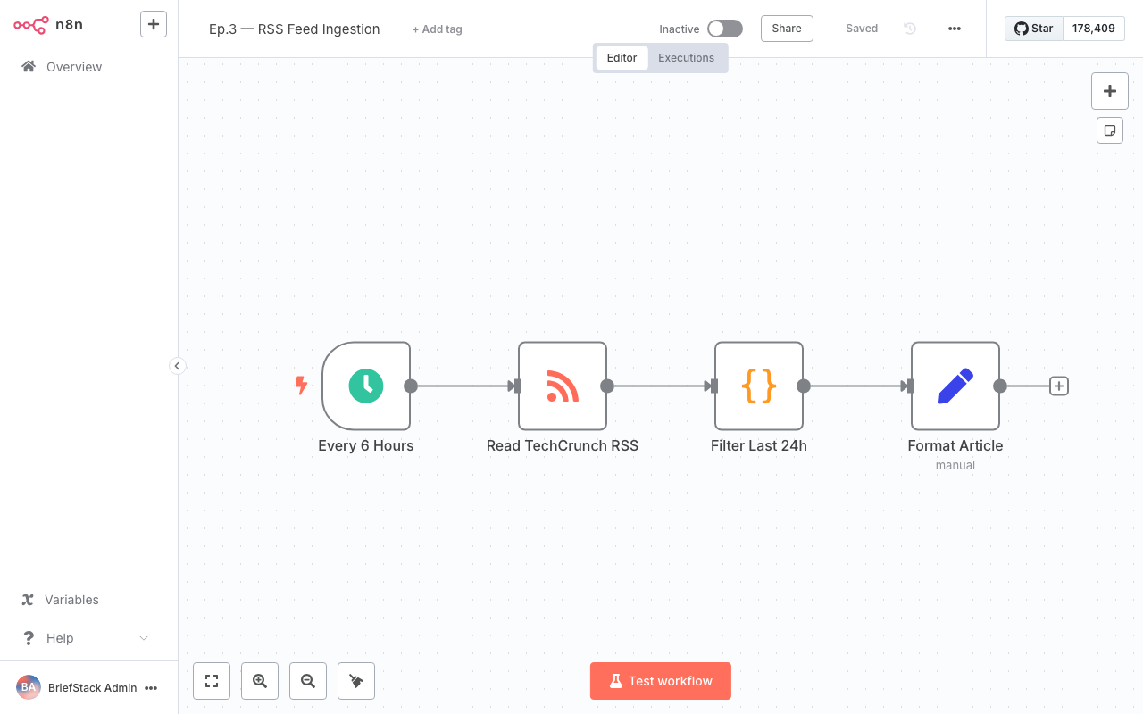 workflow-editor screenshot